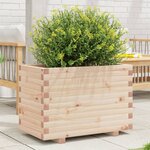 vidaXL Jardinière 70x40x49 5 cm bois de pin massif