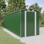 vidaXL Abri de jardin Vert 192x689x223 cm Acier galvanisé