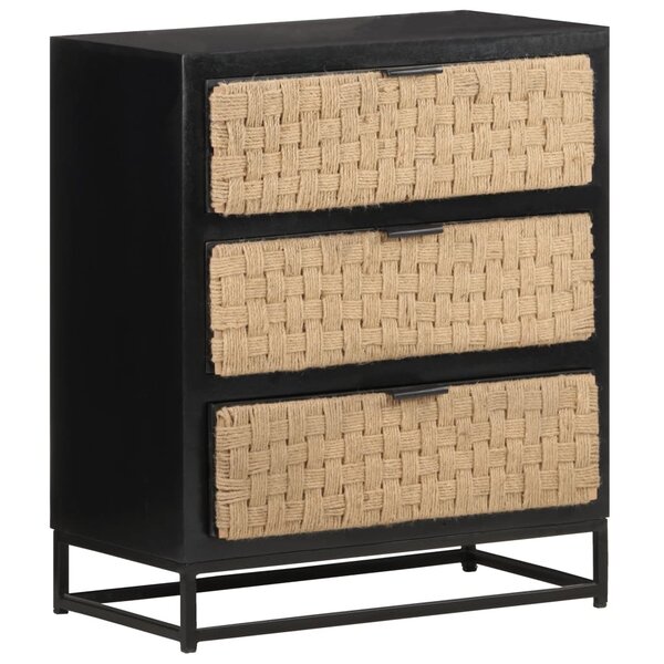 vidaXL Buffet 60x35x70 cm Bois de manguier massif