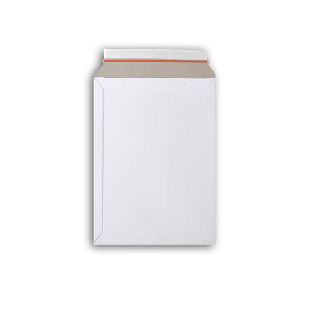 Lot de 100 enveloppes carton b-box 4 blanc format 250x353 mm