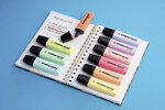 Surligneur stabilo boss couleurs pastel assorties - set de 15