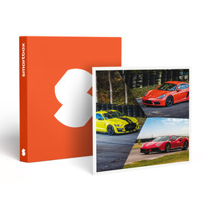 SMARTBOX - Coffret Cadeau Stage de pilotage multivolant : 2 tours en Porsche 2 tours en Lamborghini Huracan et 2 tours en Ferrari 488 sur le circuit de Nogaro - Sport & Aventure