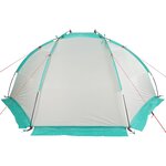 vidaXL Tente de plage vert d'eau 268x223x125 cm 185T polyester
