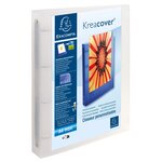 Classeur 4 Anneaux 30mm Polypropylène Chromaline 7/10e Krea Cover - A4 Maxi - Couleurs Assorties - X 15 - Exacompta