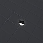 vidaXL Table de jardin Anthracite 101 x 68 x 72 cm Plastique