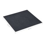vidaXL Dalles de plancher autoadhésives 20 Pièces PVC 1 86 m² marbre noir
