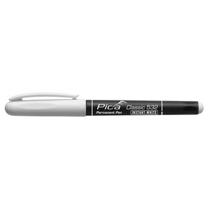 Pica classic feutre indélébile instant-white 1- 2 mm rond