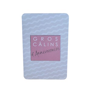 Carte De Voeux - Anniversaire - Gros Câlins d' Anniversaire