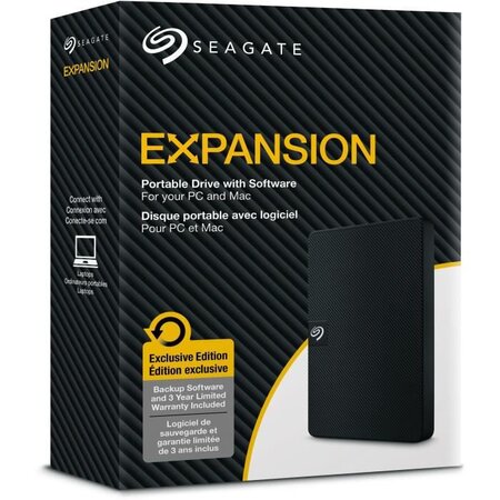 Disque dur externe 3.5 Seagate Expansion 5 To USB 3.0