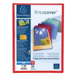 Protège-documents PP Semi Rigide Kreacover® 60 vues - A4 - Coloris Aléatoire EXACOMPTA