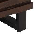 vidaXL Buffet marron 40x34x75 cm bois massif de manguier