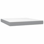 vidaXL Lit avec matelas 140x190 cm bois massif de pin