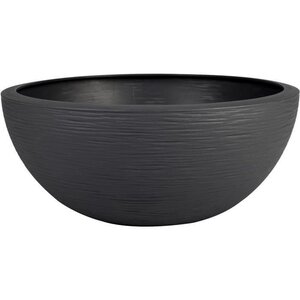 Pot de fleur plastique gris anthracite Ø 40 cm - 14 9 L