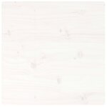 vidaXL Dessus de table blanc 60x60x2 5 cm bois de pin massif