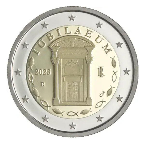 2 euros commémorative Italie 2025 - Année Sainte Jubilé.