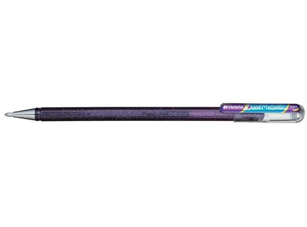 Roller Violet Duo Encre Gel Métallique