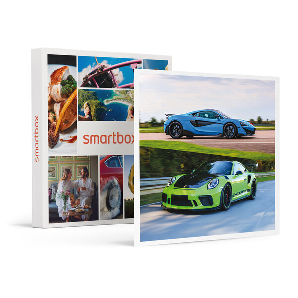 SMARTBOX - Coffret Cadeau Stage de pilotage multivolant : 2 tours en McLaren et 2 tours en Porsche sur le circuit de Saint-Laurent-de-Mure -  Sport & Aventure
