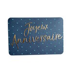 Carte De Voeux - Anniversaire - Joyeux Anniversaire