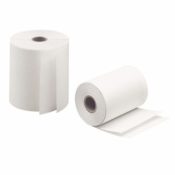 Bobine caisse enregistreuse 57 x 70 x 12 MM - Papier offset 1 pli 60G/M² - Longueur 44 M (boîte 10 rouleaux)