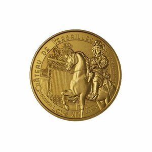 Mini médaille Monnaie de Paris 2021 - Louis XIV au Château de Versailles