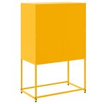vidaXL Meuble TV anthracite 68x39x60 5 cm acier