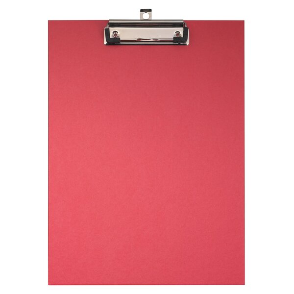 Porte-bloc Papier Enduit - Format 23x32cm Pour A4 - Rouge - X 10 - Exacompta