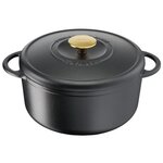 TEFAL Cocottes fonte d'acier Pierre Gagnaire Heritage - Ronde - 29 cm - 7,5L