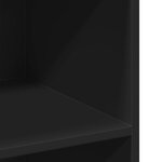 vidaXL Buffet noir 70x41x93 cm bois d'ingénierie