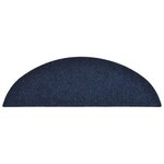 vidaXL Tapis autoadhésifs 5 Pièces Bleu marine 56x17x3 cm Aiguilleté