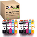 Cartouche 520/521xl Pack de 10 Compatibles Comete, Entreprise Française