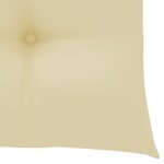 vidaXL Chaises pliables de jardin lot de 2 avec coussins Bambou