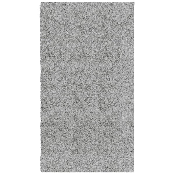 vidaXL Tapis shaggy PAMPLONA poils longs moderne gris 60x110 cm