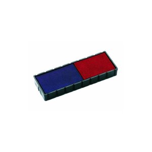 COLOP Coussinet encreur de rechange E/12/2  bleu/rouge