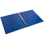 Classeur 4 Anneaux 30mm Polypropylène Recyclé Beeblue - A4 Maxi - Bleu Marine - X 12 - Exacompta