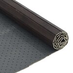 vidaXL Tapis rectangulaire marron foncé 70x300 cm bambou