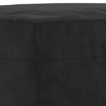 vidaXL Ensemble de canapés 3 Pièces noir velours