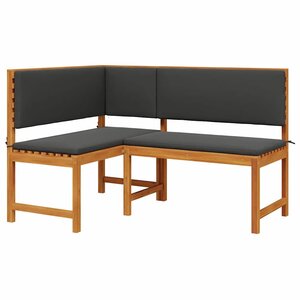 vidaXL Chaise de jardin Marron 140 x 100 x 91cm Bois d'acacia massif