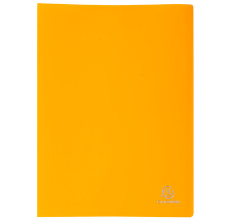 Porte vues PP A4 60 vues Jaune EXACOMPTA