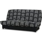 Banquette Clic-clac Beija - Tissu chevrons - Couchage 128 x 188 x 14 cm