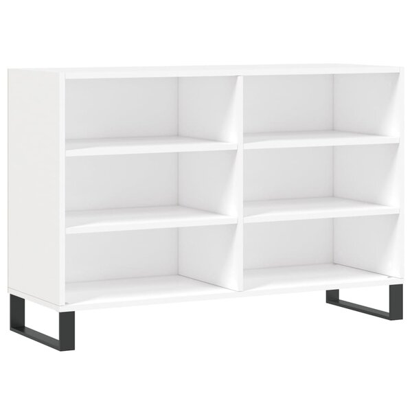 vidaXL Buffet blanc 103 5x35x70 cm bois d'ingénierie