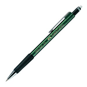 Portemine GRIP 1345 Pointe rétractable 0 5 mm Vert métallisé FABER-CASTELL