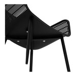 Lot de 2 chaises de salle à manger 150 kg max noir 14_0000874