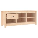 vidaXL Armoire à chaussures 110x38x45 5 cm Bois de pin massif