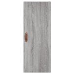 vidaXL Armoire murale sonoma gris 34 5x34x90 cm