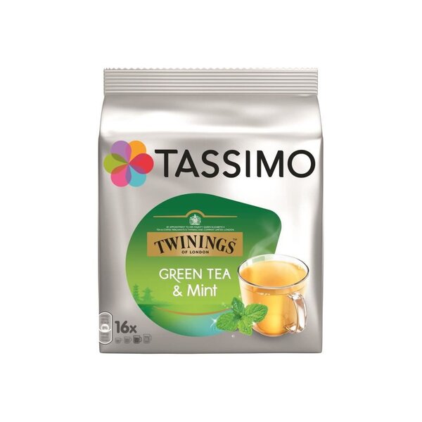 Tassimo Twinnings Thé Vert en Dosettes x16 - 40 Gr