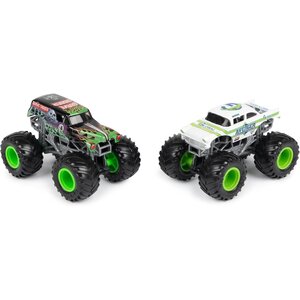 Spin Master 6064128 - Monster Jam - Pack de deux véhicules DIE CAST 1:64