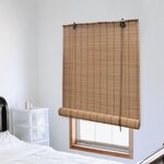 vidaXL Store roulant en bambou 150x160 cm Marron