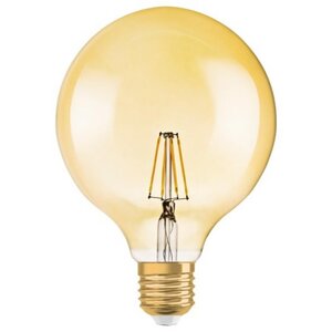 Lampe LED globe vintage 1906 7W E27 2500°K non gradable