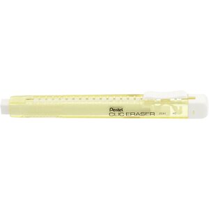 Stylo gomme CLIC ERASER Corps Jaune pastel PENTEL