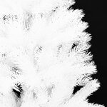 vidaXL Arbre de Noël artificiel aiguilles réalistes blanc 240 cm